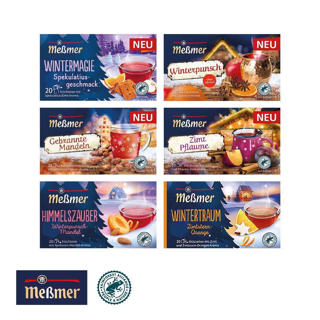 Tee-Haus „Mini“ mit Messmer Tee