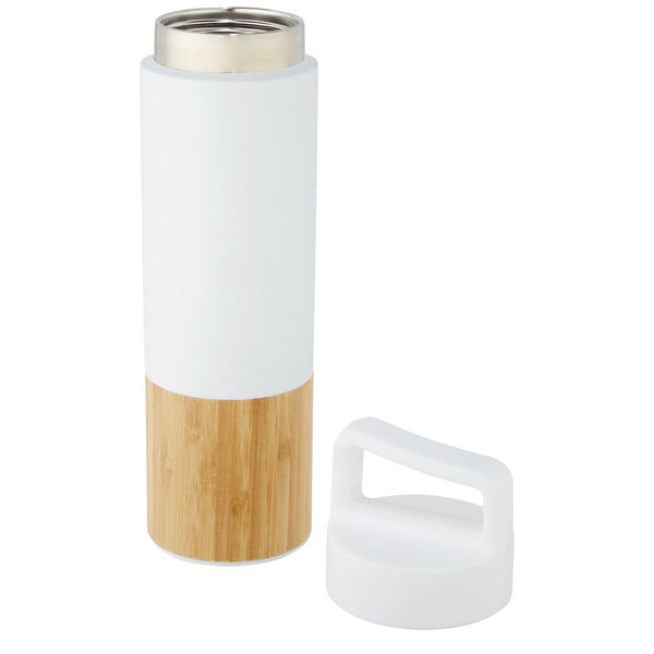 540 ml Kupfer-Vakuum Isolierflasche mit Bambus Aussenwand - Stiama