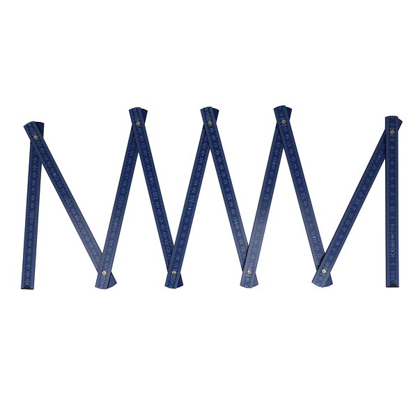 Zollstock Holz 2m Premium lackiert Dicorioli