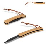 Taschenmesser aus Bambus Emenina