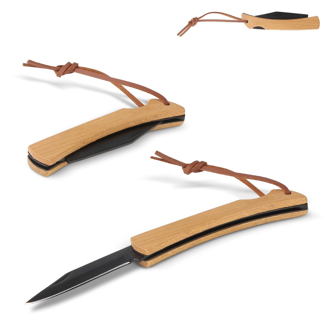 Taschenmesser aus Bambus Emenina