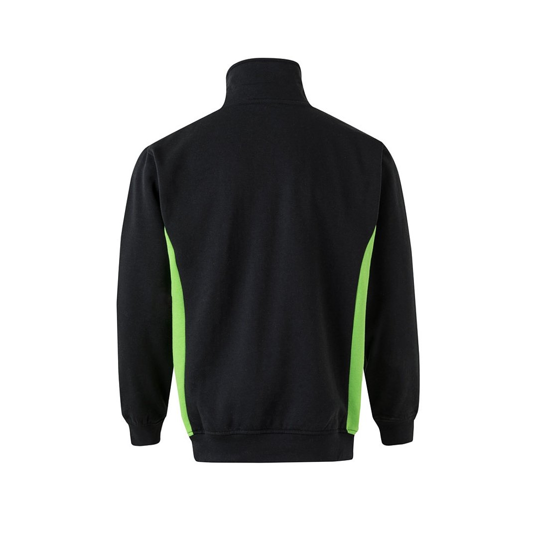 Zweifarbiges Frottee-Sweatshirt (260 g/m²), aus Polyester (65 %) und Baumwolle (35 %) Rudorscht