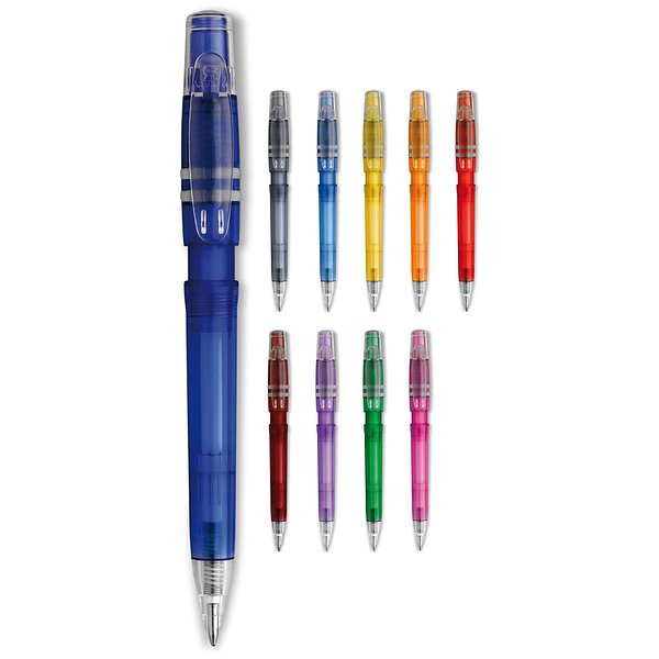 Kugelschreiber Nora Clear Transparent Jonina