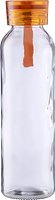 Trinkflasche Uoldivan | Glas | Farbiger Deckel | 500 ml