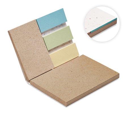 Notiz-Set mit Blumensamen Lixvin