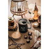 Becher aus 90% recyceltem Edelstahl mit Bambusdeckel Ylandri