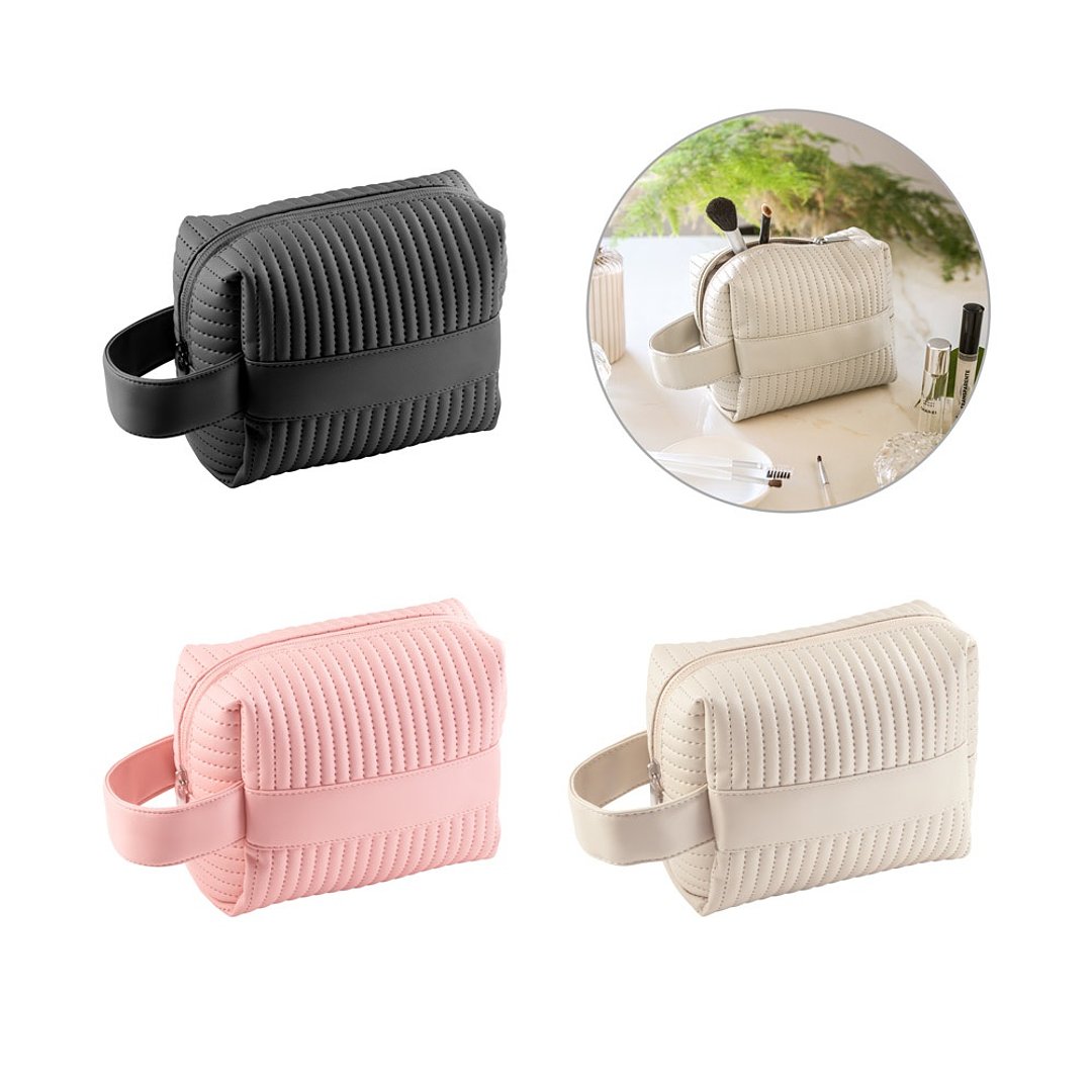 Kulturbeutel aus PU (21% recyceltes PU und 30% recyceltes Polyester) Onning