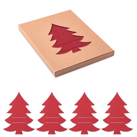 Besteckhalter-Set RPET-Filz Adivich