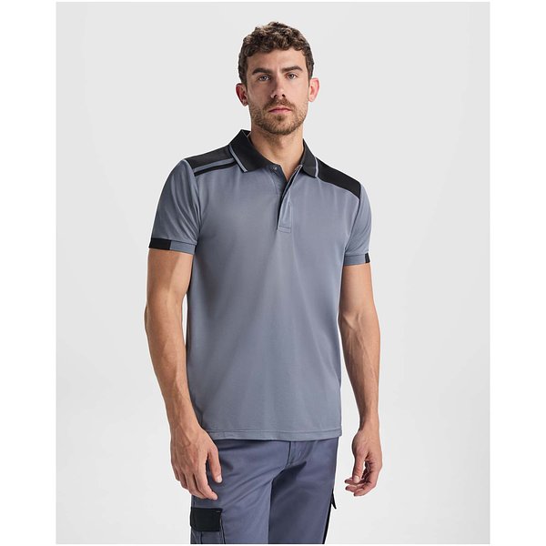 Kurzärmeliges Poloshirt mit antibakterieller Wirkung, 160 g/m2, unisex - Beas