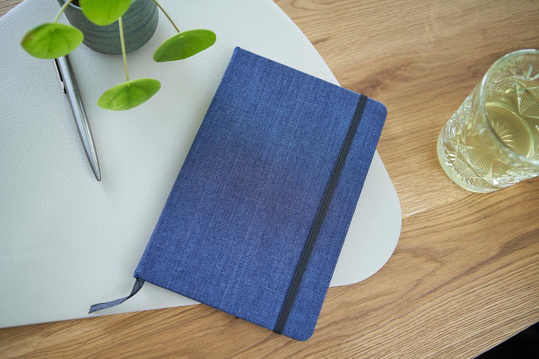 Notizbuch Divigna | Denim | A5 | Liniert