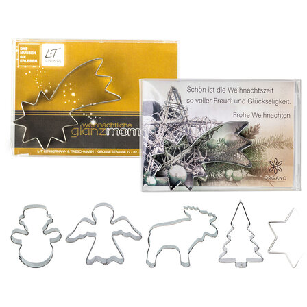 Backförmchen Werbeflyer