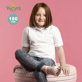 Kinder Weiß Polo-Shirt "keya"