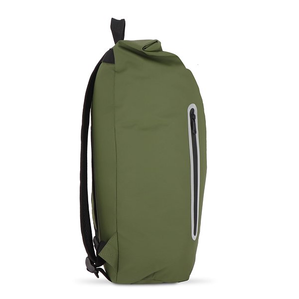 PU-beschichteter R-PET 600D Rolltop-Rucksack 20L Niansepas