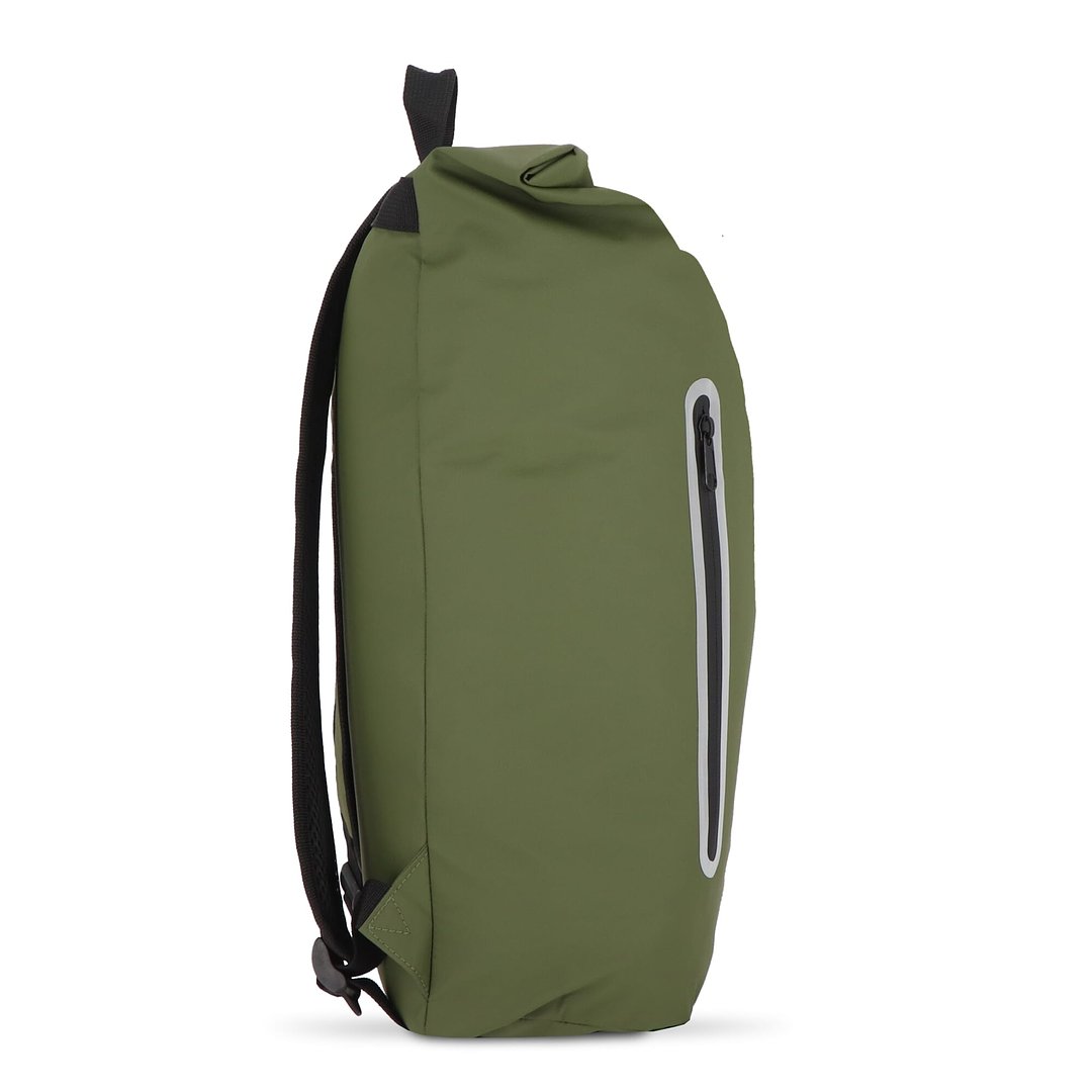 PU-beschichteter R-PET 600D Rolltop-Rucksack 20L Niansepas