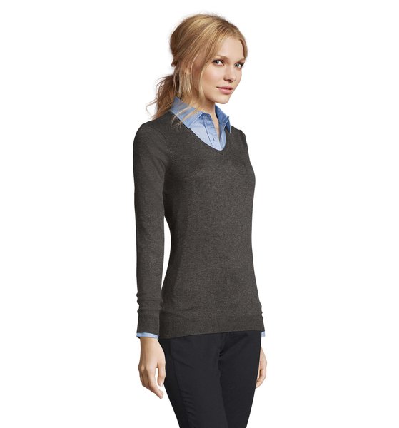 GLORY Frauen V-NECK Sweater Beatht