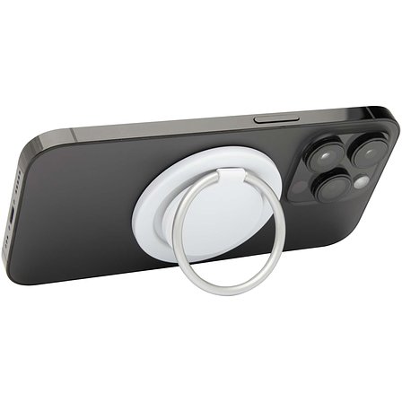 Magnetische Smartphonehalterung aus recyceltem Kunststoff mit Ringständer - Itlio