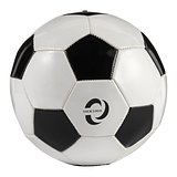 Fussball Benatht | Kunststoff | Grösse 5 | Klassisch schwarz-weiss