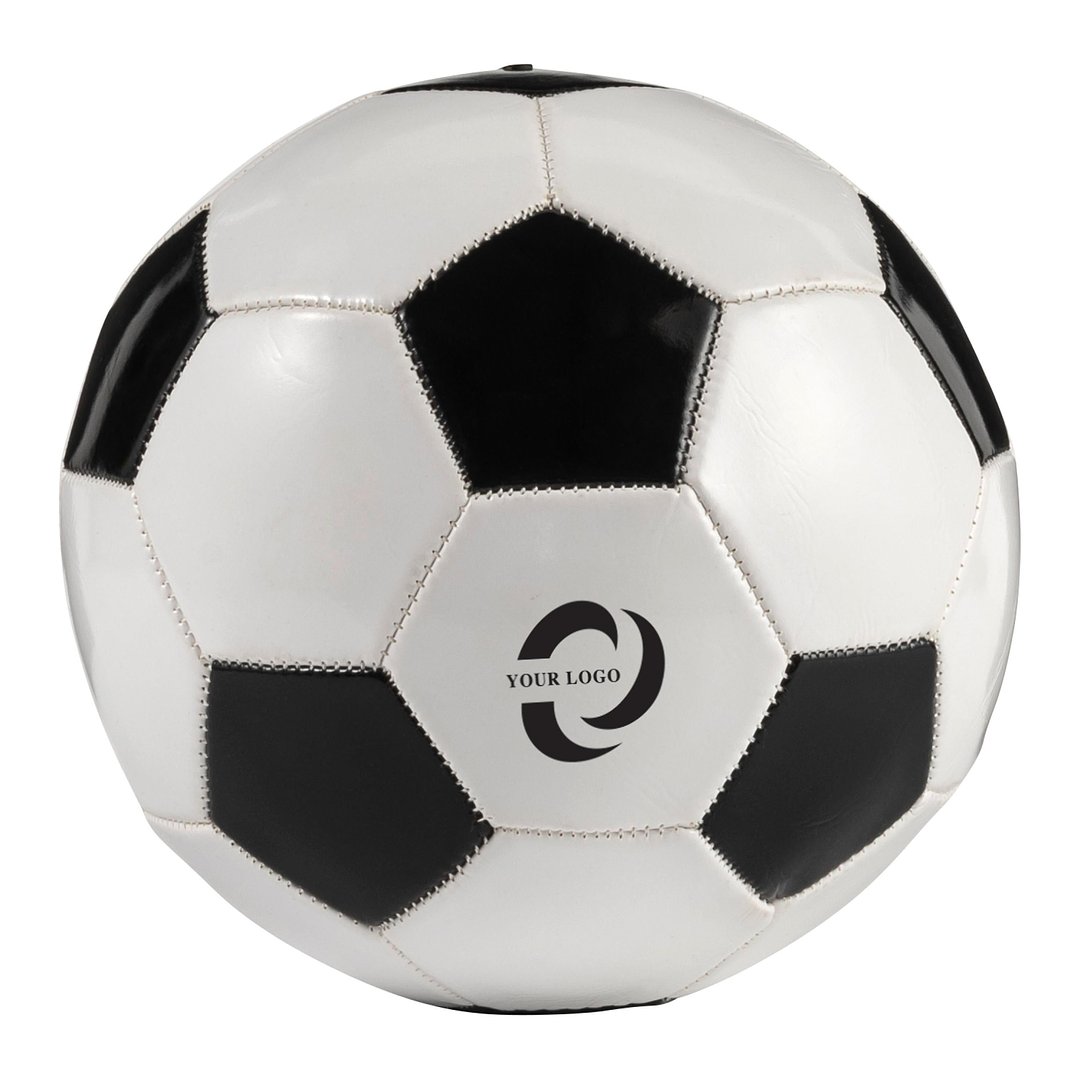 Fussball Benatht | Kunststoff | Grösse 5 | Klassisch schwarz-weiss