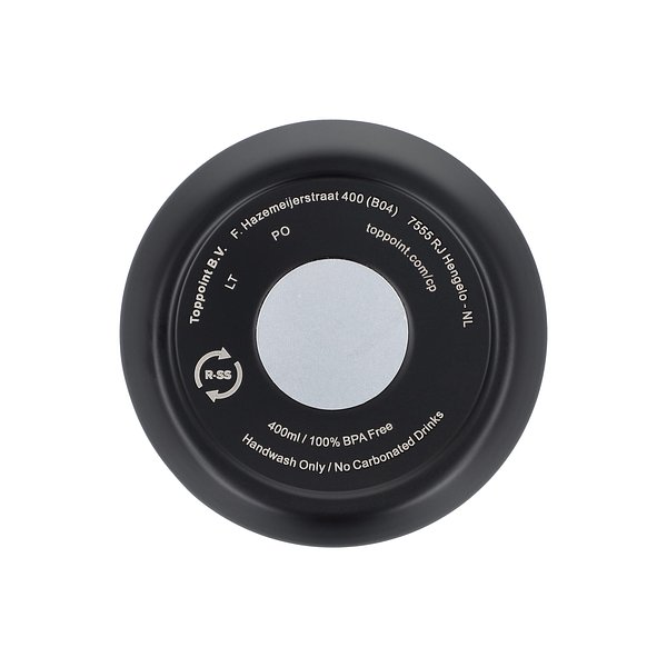 Recycelter Edelstahl-Thermobecher für Kaffee zum Mitnehmen, 400 ml Natianng