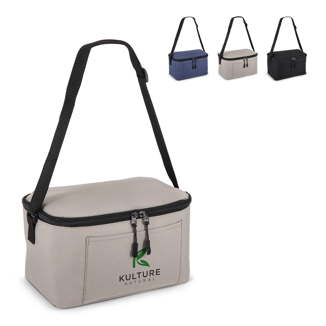 R-PET 600D 6-Dosen-Kühltasche 25 x 14,5 x 15,5 cm 5 l Vingn