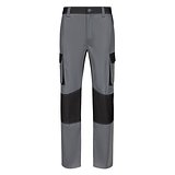 Zweifarbige Twill-Hose mit mehreren Taschen (240 g/m²), aus Baumwolle (35%) und Polyester (65%) Walbrg