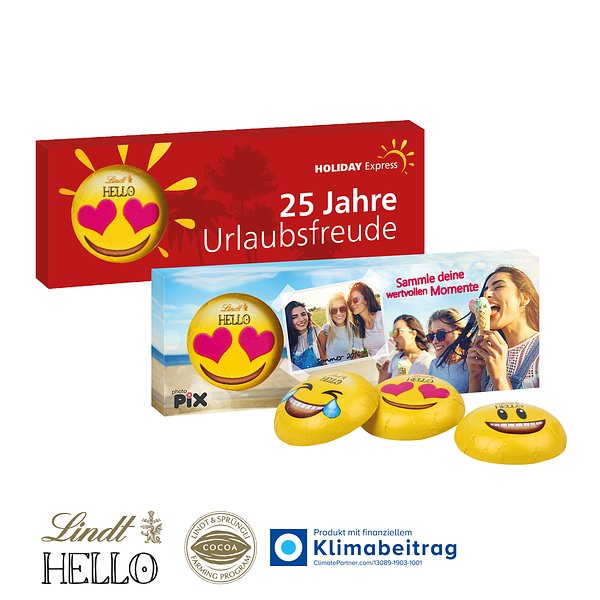 „HELLO“ Mini Emoti, 3er