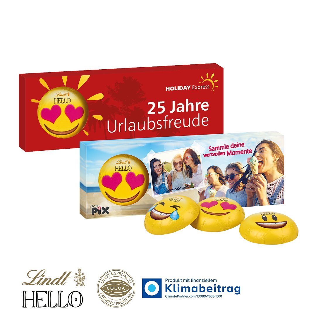 „HELLO“ Mini Emoti, 3er