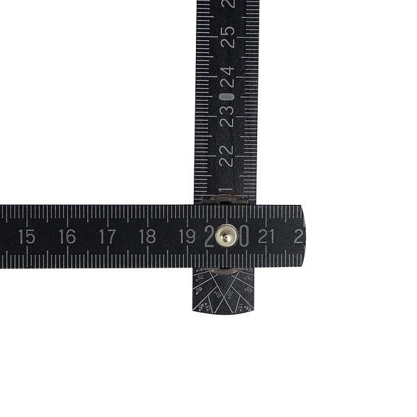 Zollstock Holz 2m Premium lackiert Dicorioli