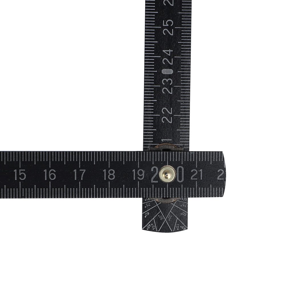 Zollstock Holz 2m Premium lackiert Dicorioli