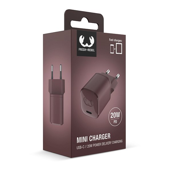 Fresh & Rebel USB-C Mini Charger USB-C PD // 20W Luongi