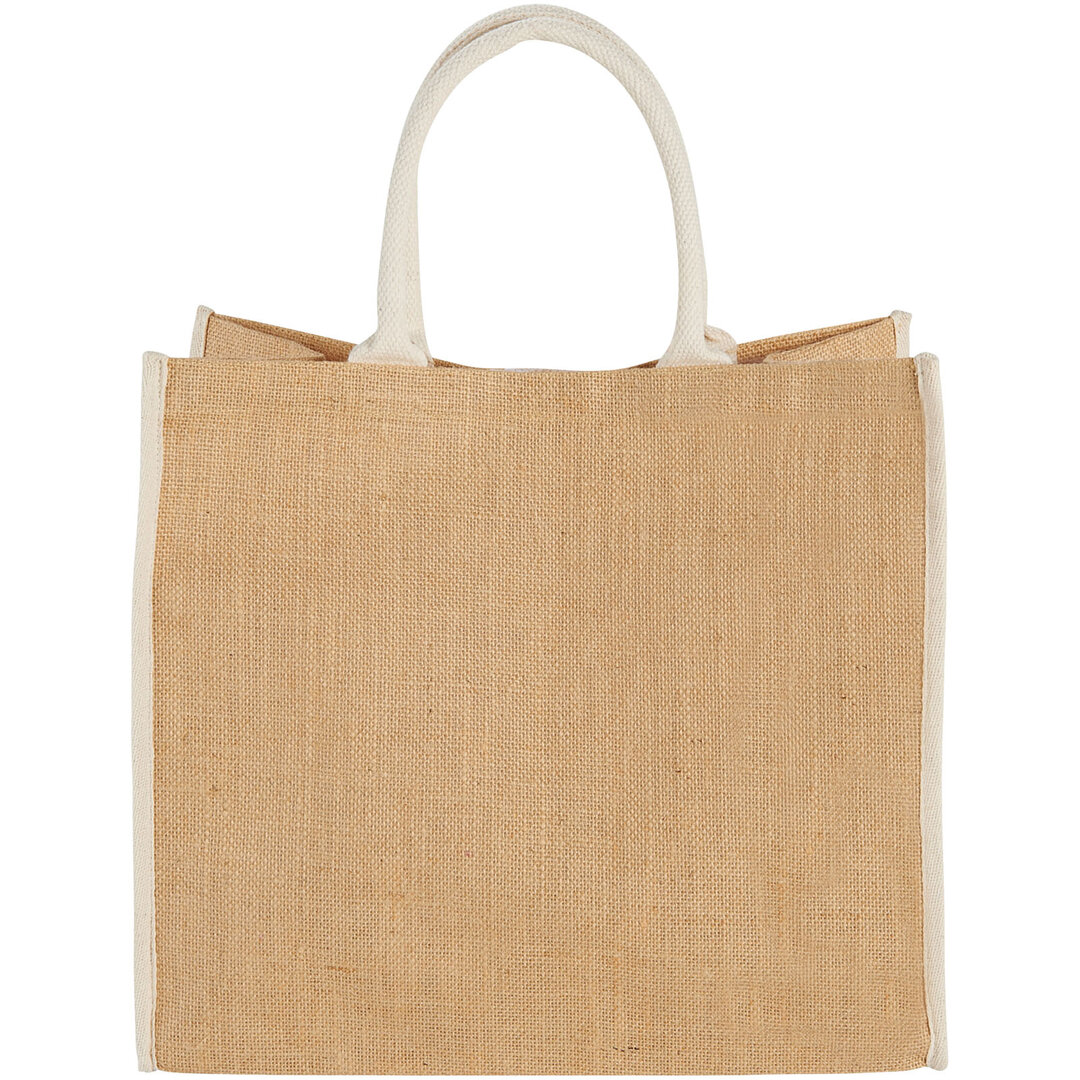 Farbige Jute Tragetasche 25L - Giuna