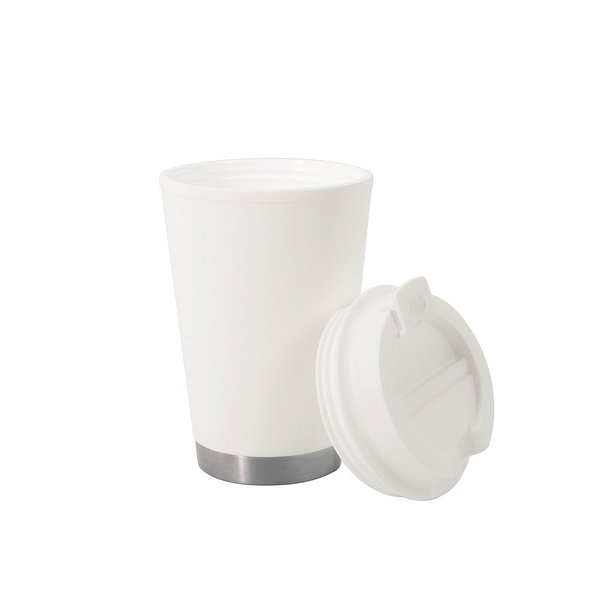 Doppelwandiger, auslaufsicherer Reisebecher aus PP Beate