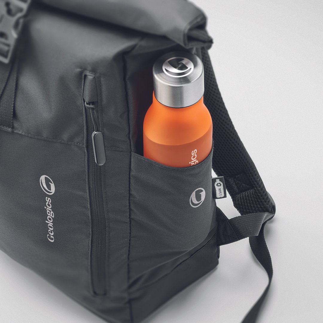 Rolltop-Rucksack 300D RPET Tristgn