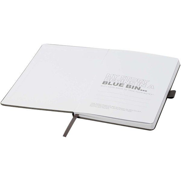 A5 Notizbuch aus recyceltem Papier mit Cover aus recyceltem PET - Razer