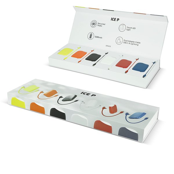 ICE P Powerbank 5000mAh Präsentationsbox Lütha