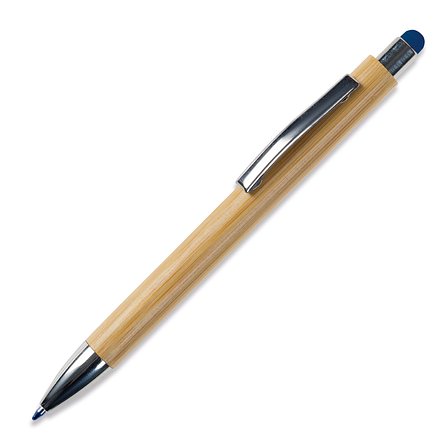 Bambus Kugelschreiber New York mit Touchpen Ruina