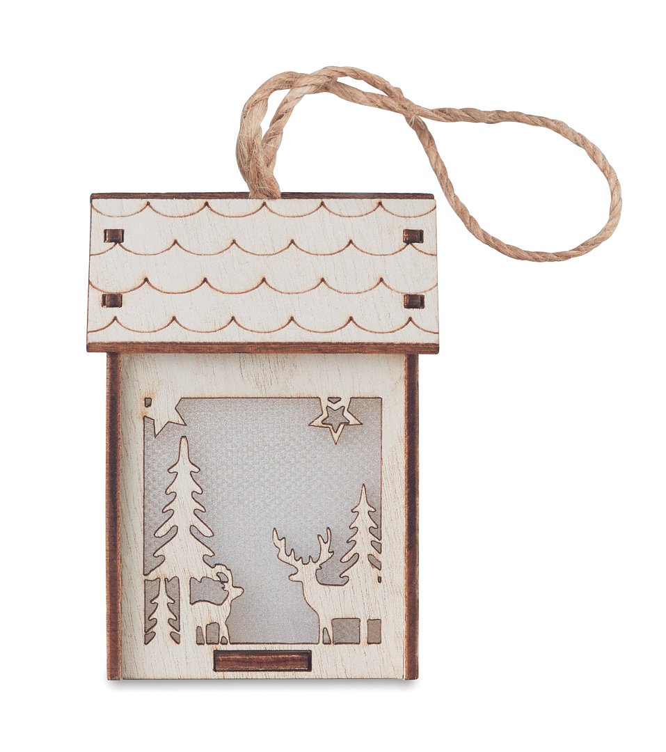 Anhänger Haus mit Licht Altix