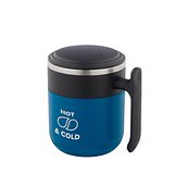 Reisebecher mit Innenwand aus Edelstahl und matter Oberfläche, 400 ml Jonnas