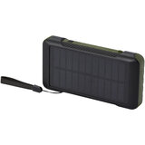 10.000 mAh Solardynamo-Powerbank aus recyceltem GRS Kunststoff - Jovico