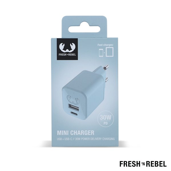 Mini Charger USB-C + A PD // 30W Chatia
