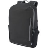 Wasserabweisender 15" Laptop-Rucksack aus GRS Recyclingmaterial 21 L - Maspel