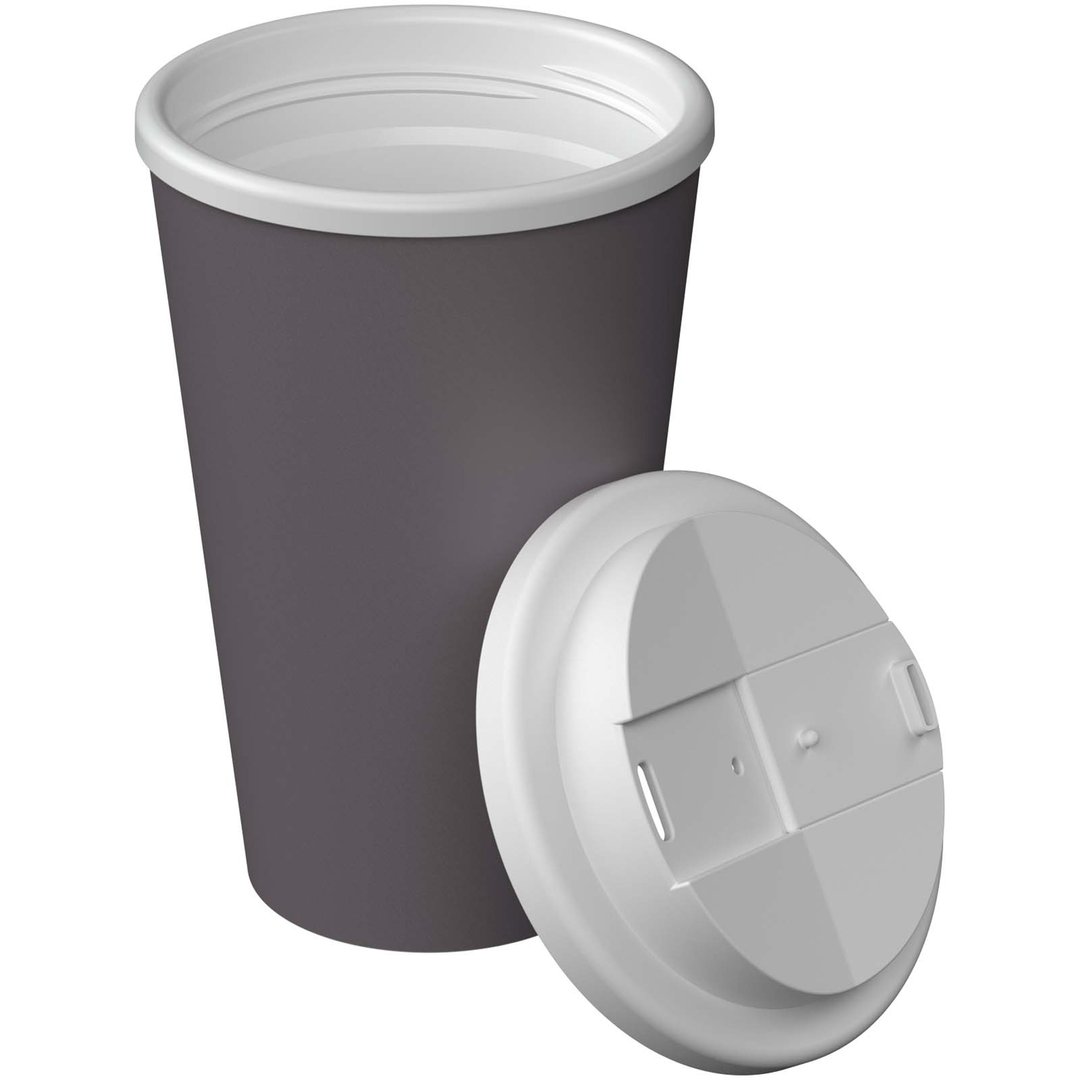 Infiniti 350 ml Isolierbecher mit auslaufsicherem Deckel - Jonnathli