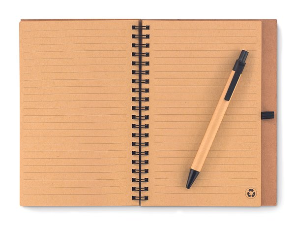 Notizbuch mit Kork-Cover Giaferdin