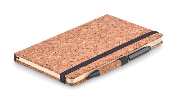 DIN A5 Notizbuch Kork Beni