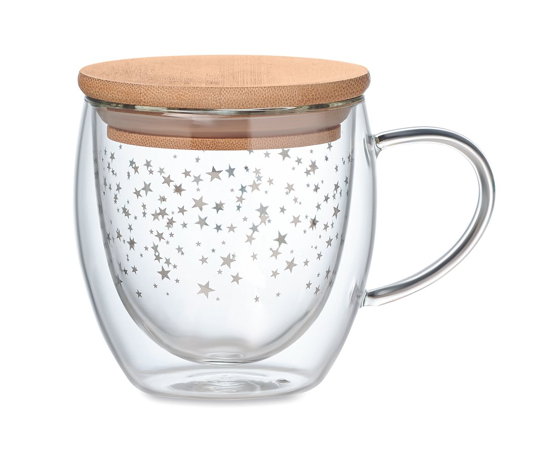 Becher Borosilikatglas Stern Bistein