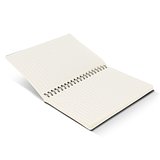 Notizbuch aus recyceltem Leder Midi Merin