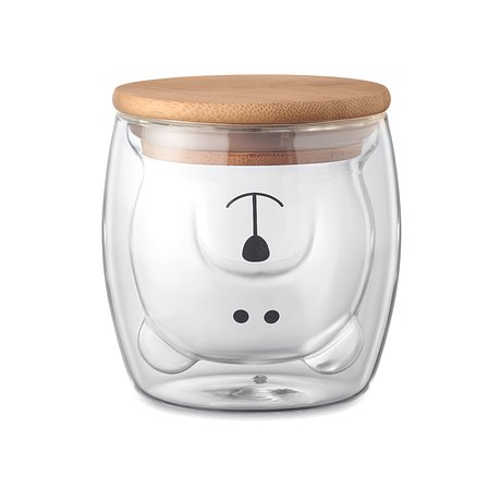 Becher Borosilikatglas Bär Reninana