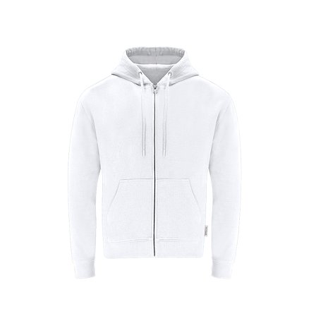 Erwachsene Sweatshirt mit Kapuze + Reißverschluss Idder