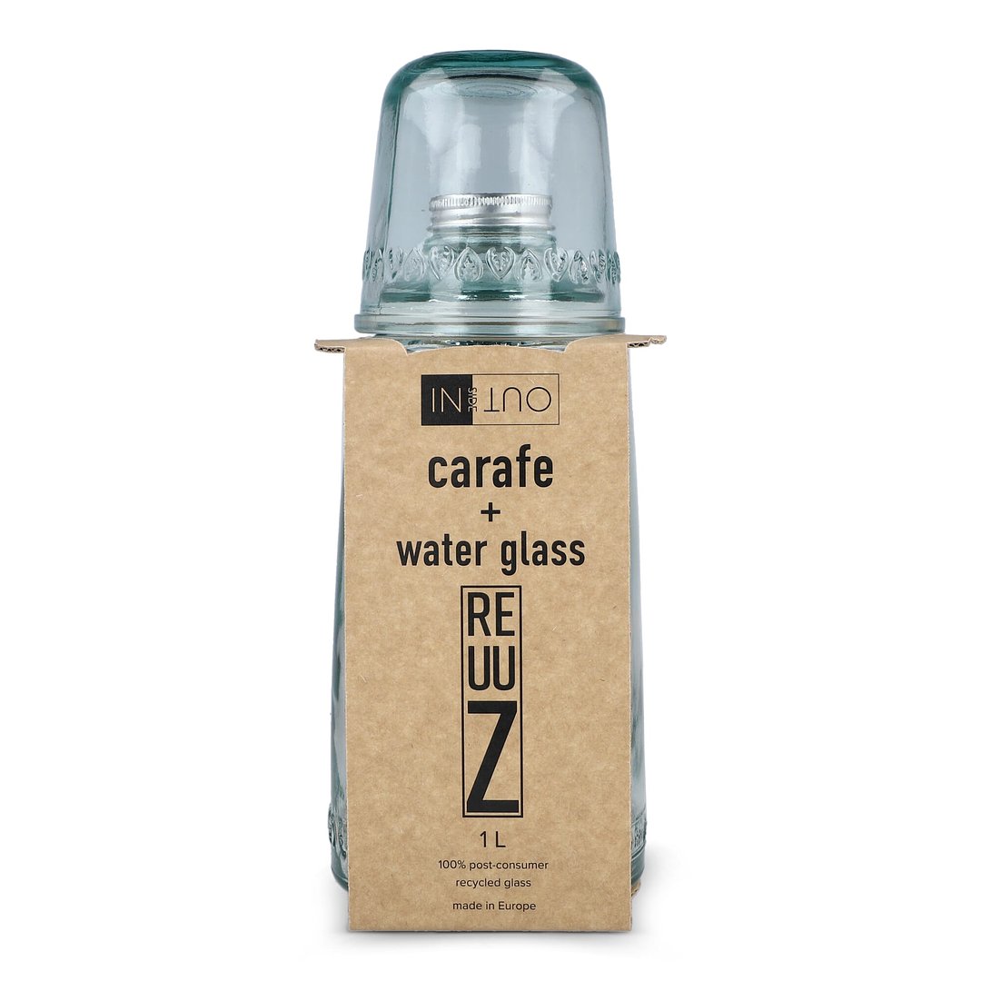 Recyceltes Glas-Getränkeset ReuuZ 1 l Bigeli