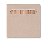 12 Buntstifte in Pappschachtel Marleyco